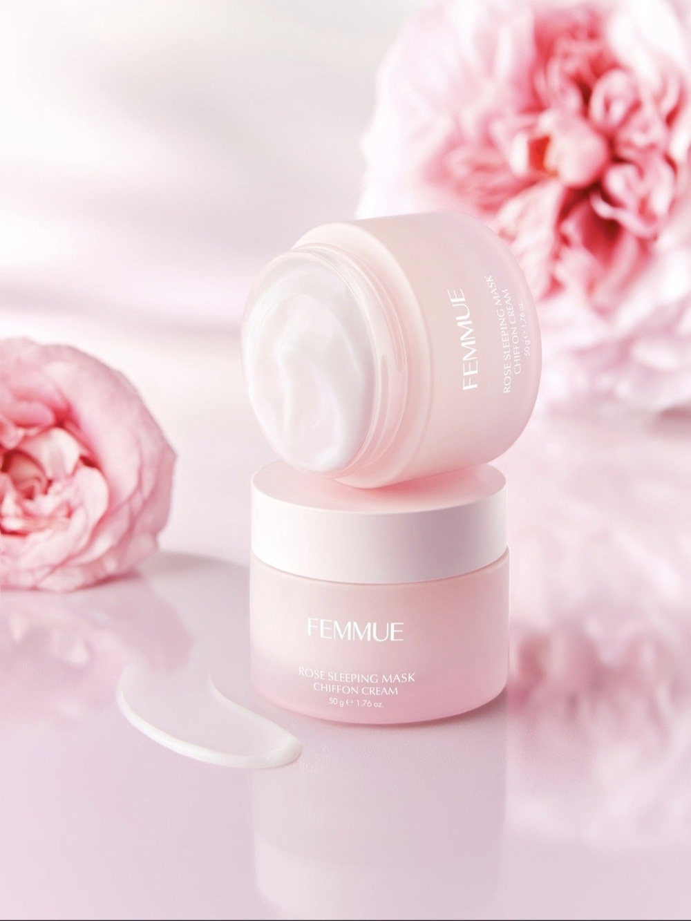 Femmue Rose Sleeping Mask Chiffon Cream